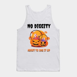 No diggity about to bag it up Tank Top